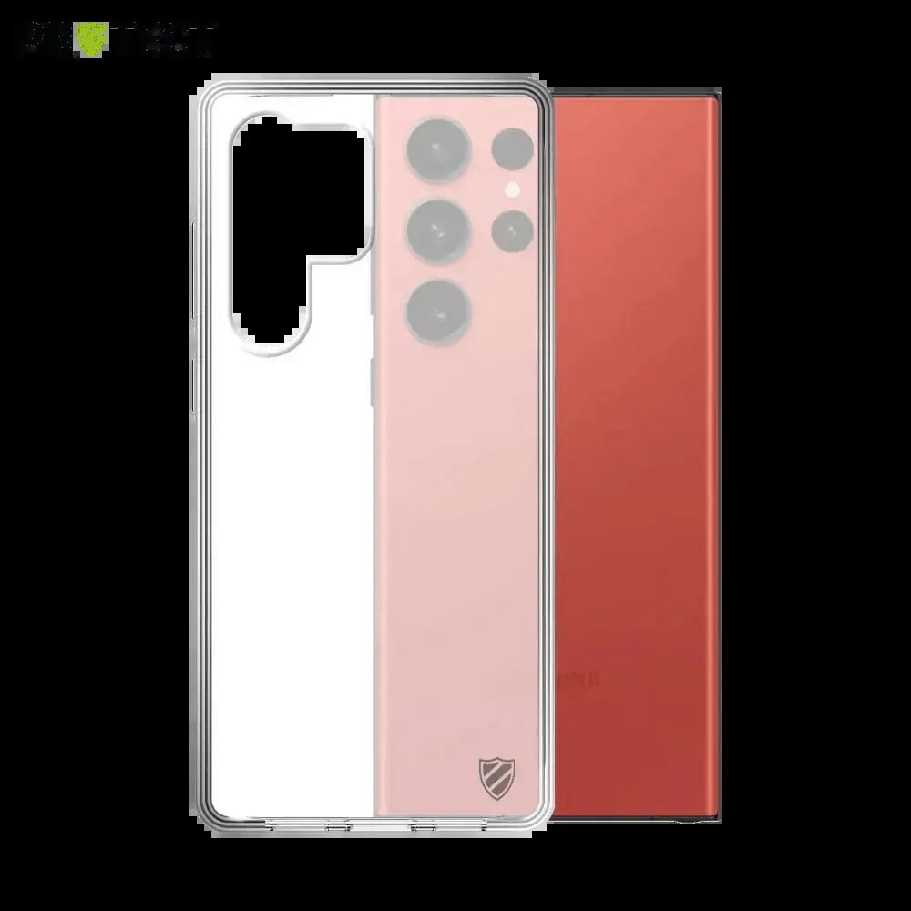Coque silicone Samsung Galaxy S23 Ultra 5G PROTECT - Transparent