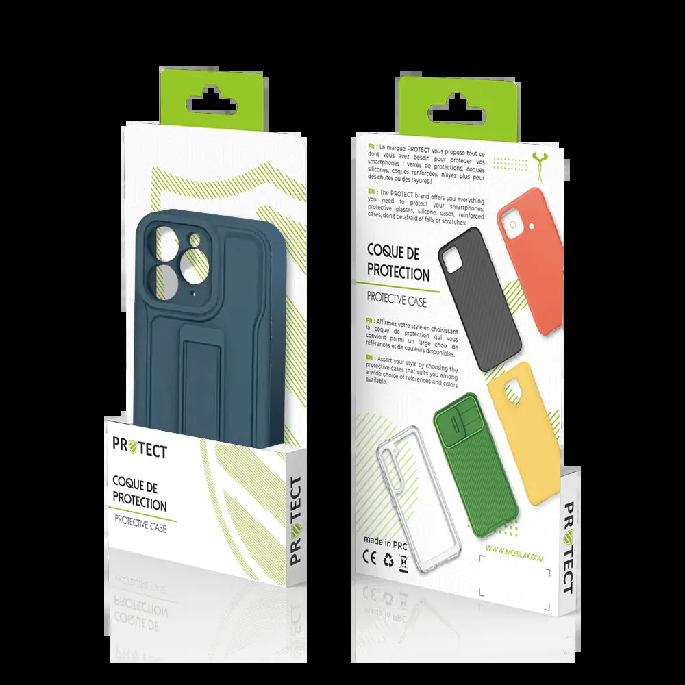 Coque de Protection PROTECT QC-002 pour Apple iPhone 13 Pro Bleu - Vue 3