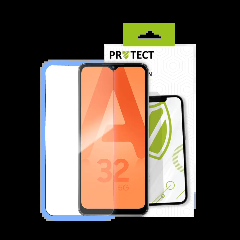 Verre trempé Samsung Galaxy A32 5G protection écran 9H - PROTECT Transparent - Vue 2