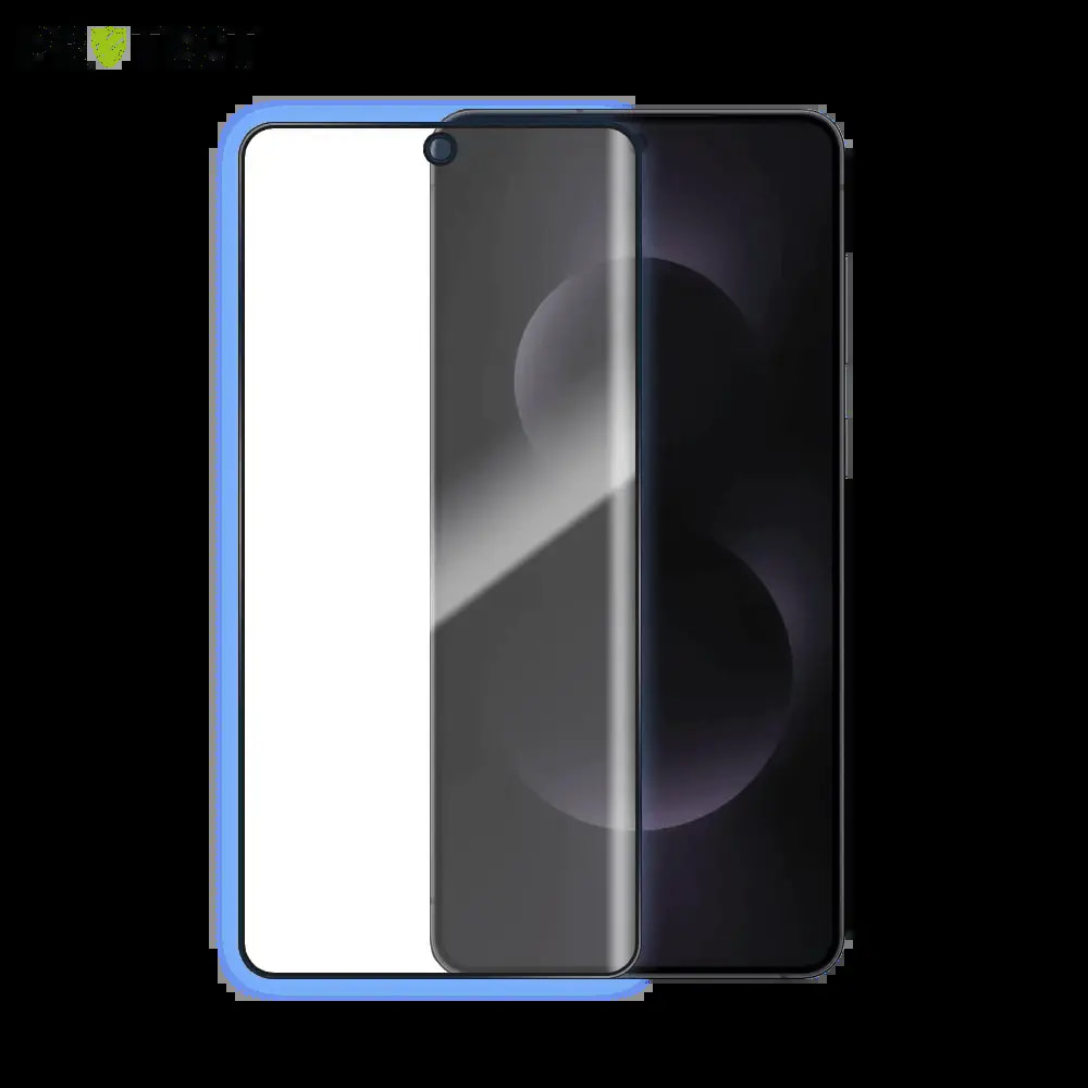 Verre trempé intégral 5D 9H – protection écran Samsung Galaxy S25 Edge – PROTECT Noir