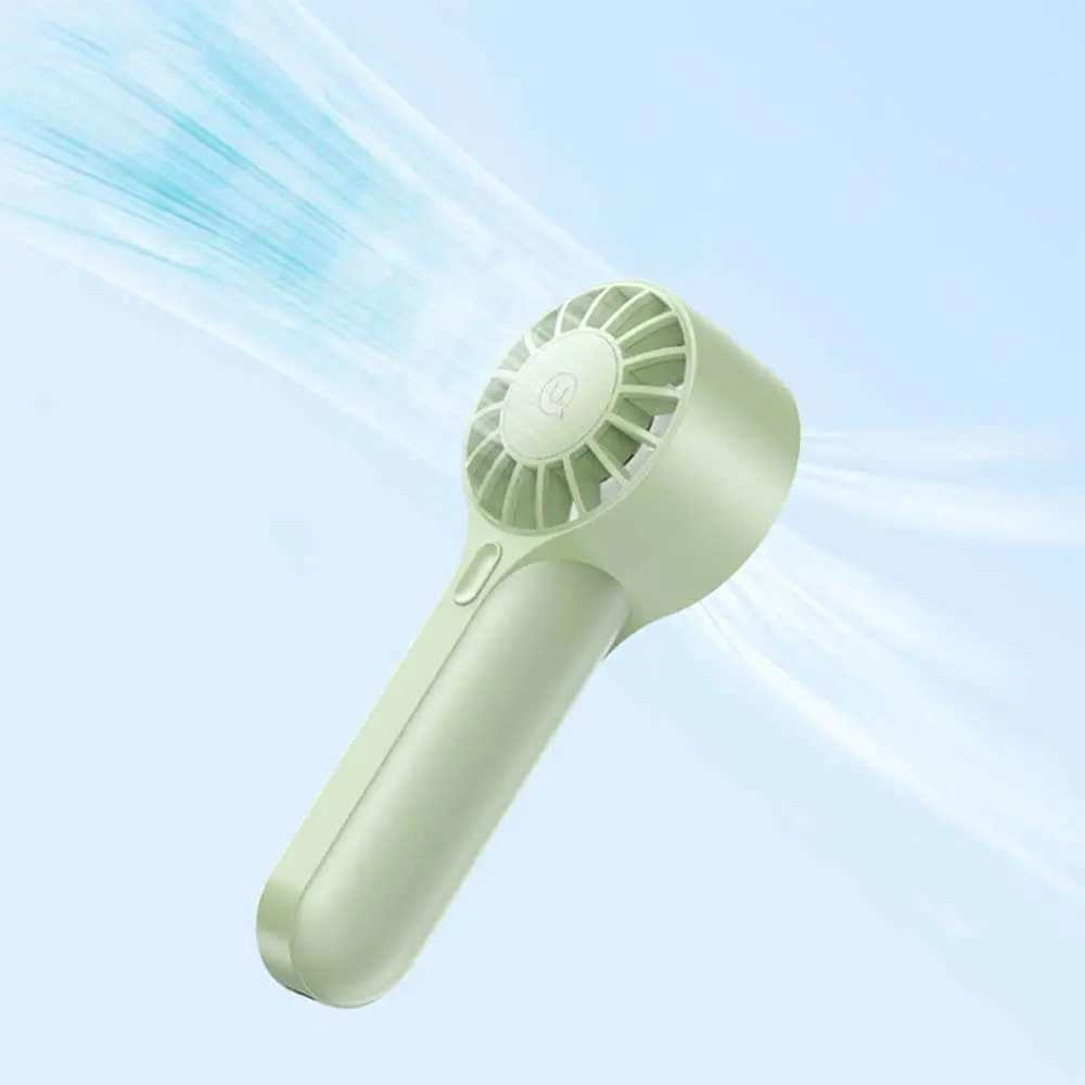 Mini ventilateur portable Usams 1200mAh - Beige - Vue 2