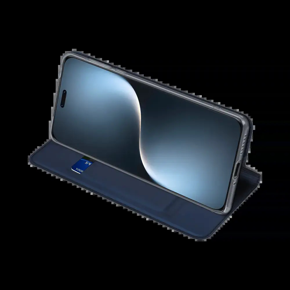 Housse folio Honor Magic 7 Pro porte-carte - Dux Ducis Skin Pro Noir - Vue 4