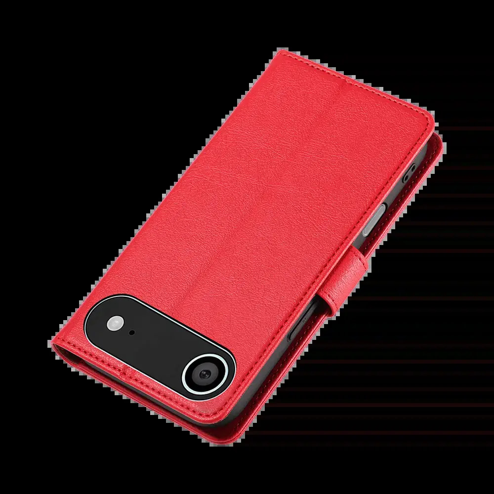 Housse folio anti-RFID iPhone Air – PROTECT IP011 Rouge - Vue 6