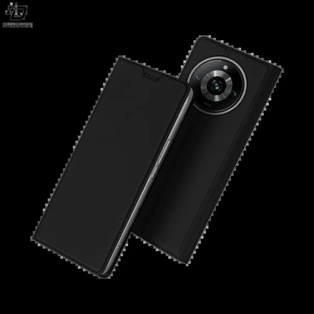 Housse folio Realme 11 Pro / 11 Pro+ porte-carte - Dux Ducis Skin Pro Noir