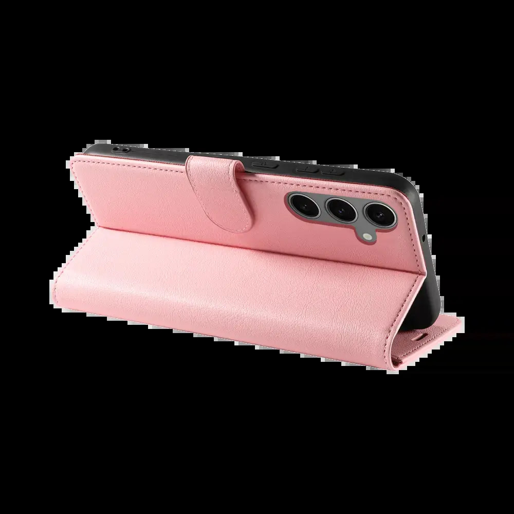 Housse folio anti-RFID Samsung Galaxy S24 FE – PROTECT IP011 Rose - Vue 2