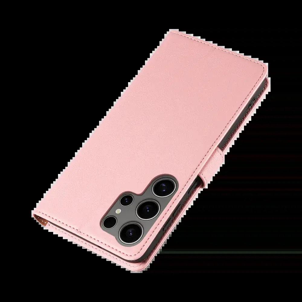 Housse folio anti-RFID Samsung Galaxy S25 Ultra – PROTECT IP011 Rose - Vue 6