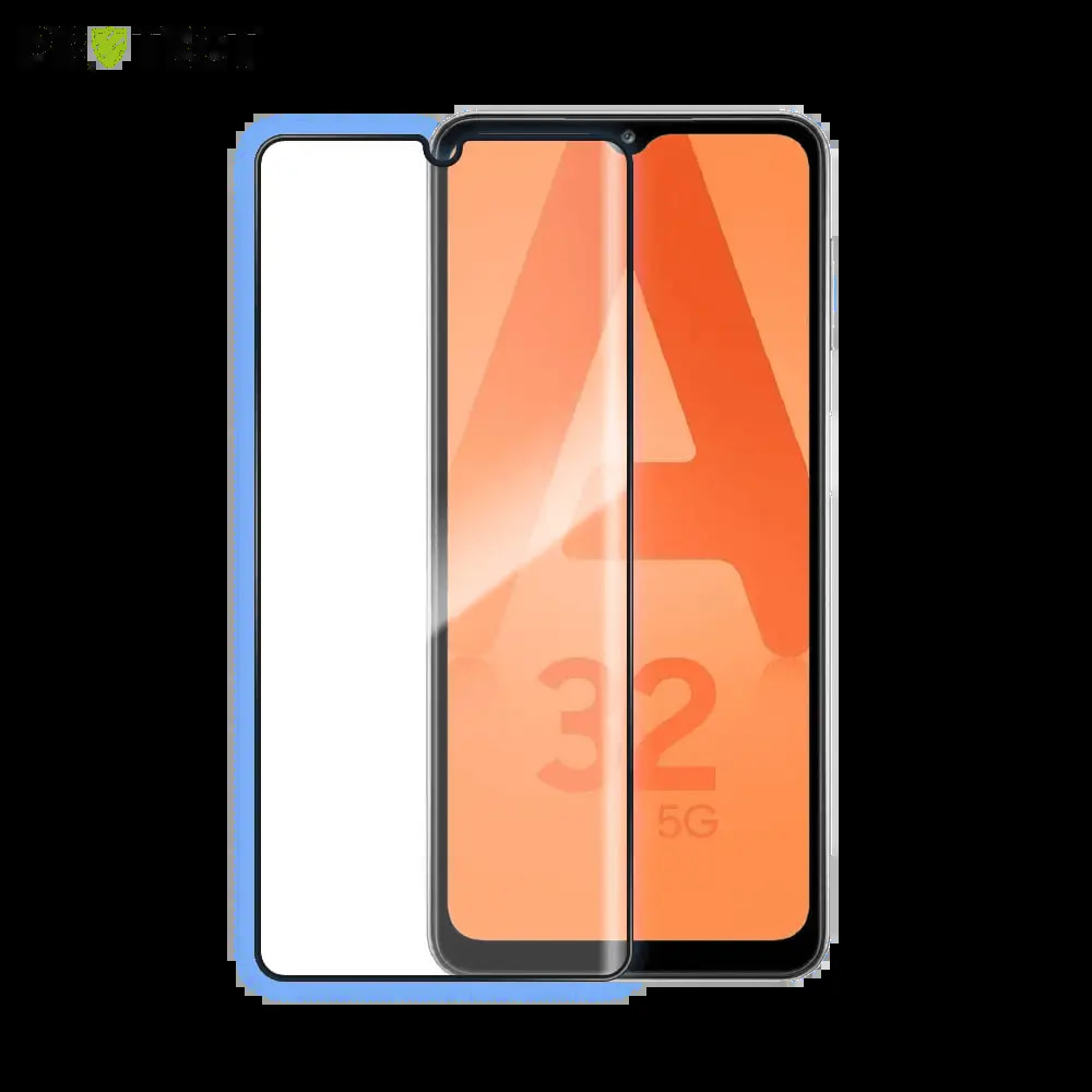 Verre trempé intégral Samsung Galaxy A32 5G protection écran 9H - PROTECT Noir