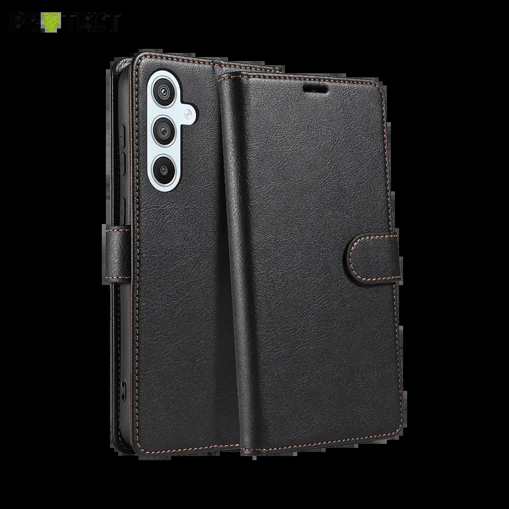 Housse folio anti-RFID Samsung Galaxy A35 5G – PROTECT IP011 Noir