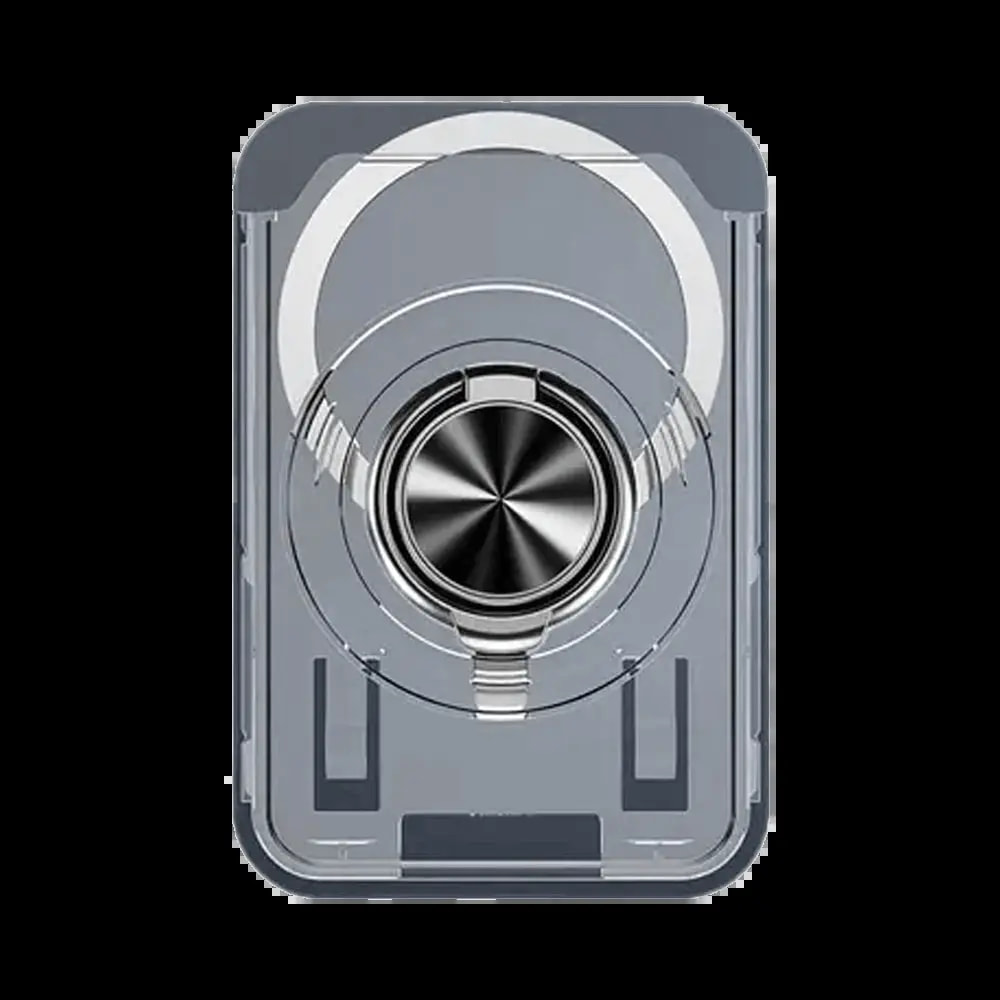 Porte-cartes MagSafe avec support anneau - Transparent