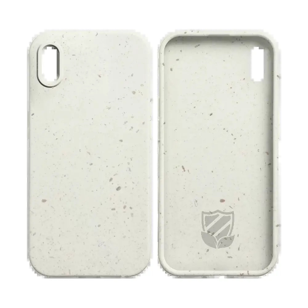 Coque bio iPhone XS Max - PROTECT Blanc - Vue 2