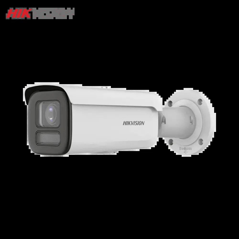 Caméra de Surveillance avec IA Hikvision Bullet 4MP Smart Hybrid Light, ColorVu & AcuSense Blanc