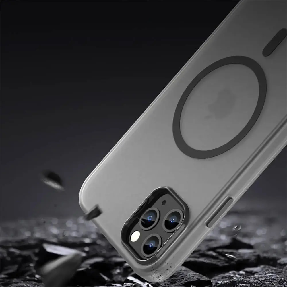 Coque MagSafe bi-matière iPhone 11 Pro - PROTECT MF-006 Noir - Vue 4