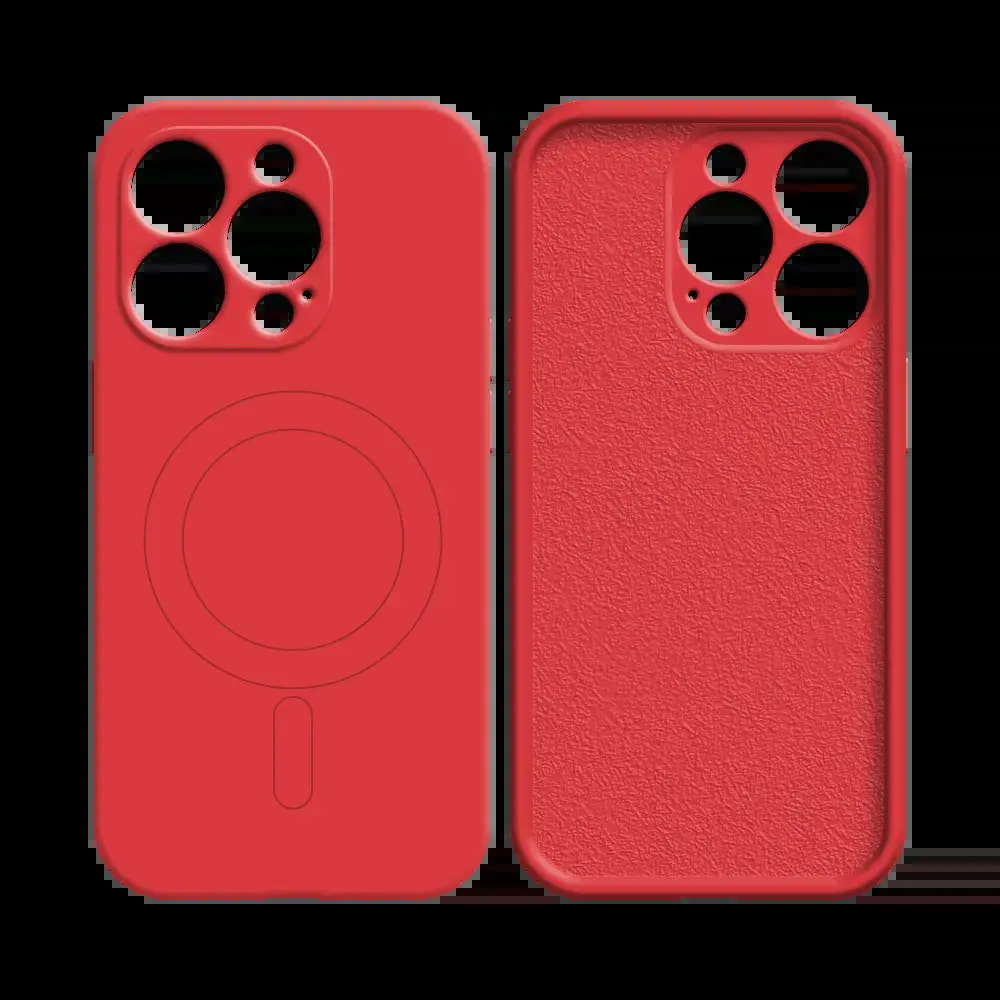 Coque de Protection PROTECT IZ001 pour Apple iPhone 13 Pro Max MagSafe Rouge - Vue 2