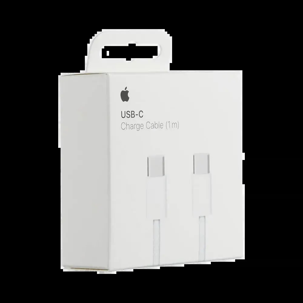 Câble USB-C vers USB-C Apple original 60W (1m) - Blanc - Vue 4