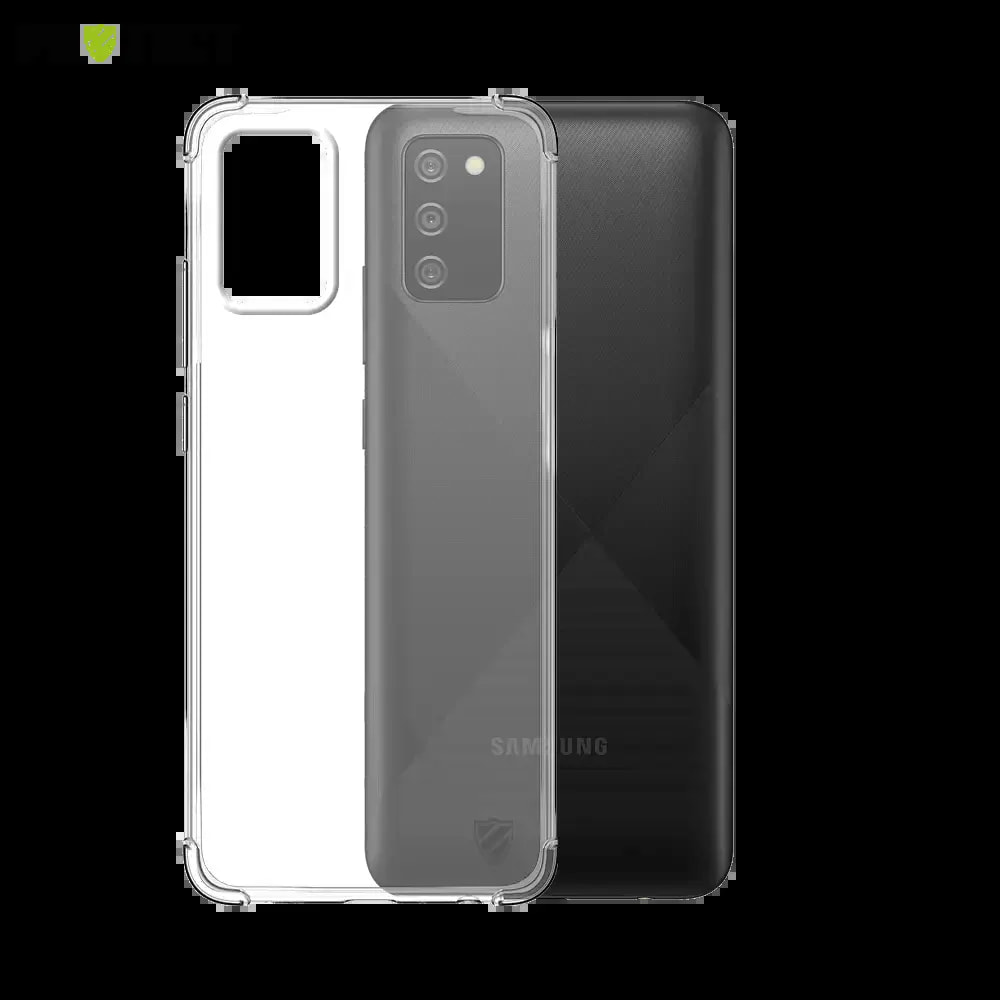 Coque antichoc renforcée transparente – Samsung Galaxy A02s  – silicone PROTECT