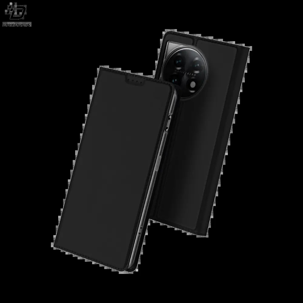 Housse folio OnePlus 11 5G porte-carte - Dux Ducis Skin Pro Noir
