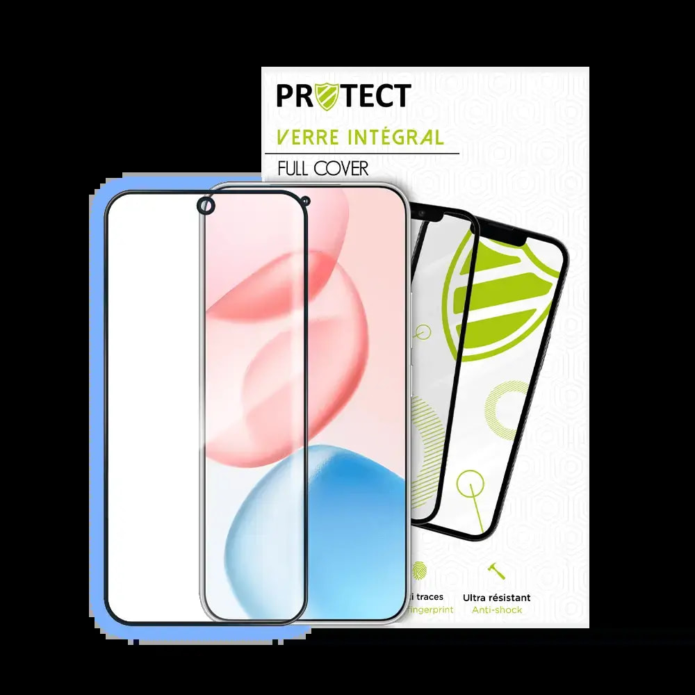 Verre trempé intégral 5D 9H – protection écran Honor 400 5G – PROTECT Noir - Vue 2