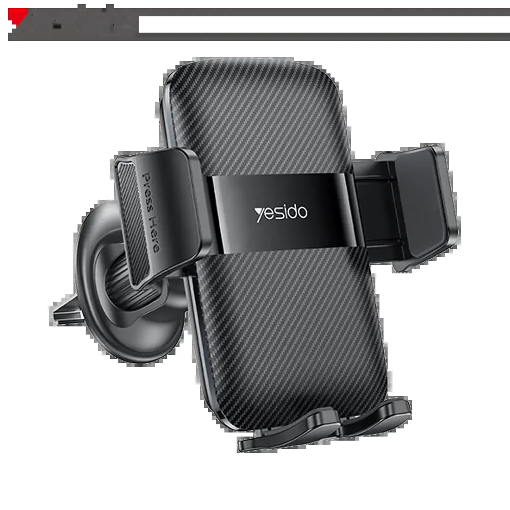 Support smartphone pour voiture Yesido C251 Noir