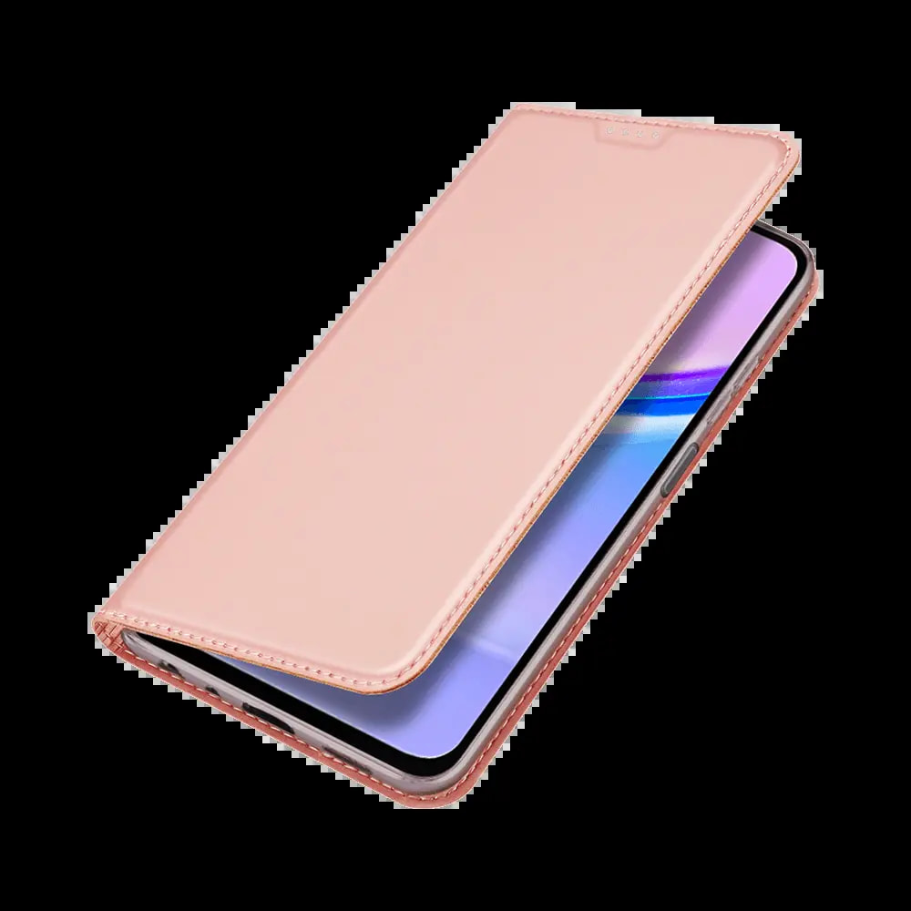 Housse folio Samsung Galaxy A15 5G porte-carte - Dux Ducis Skin Pro Noir - Vue 3