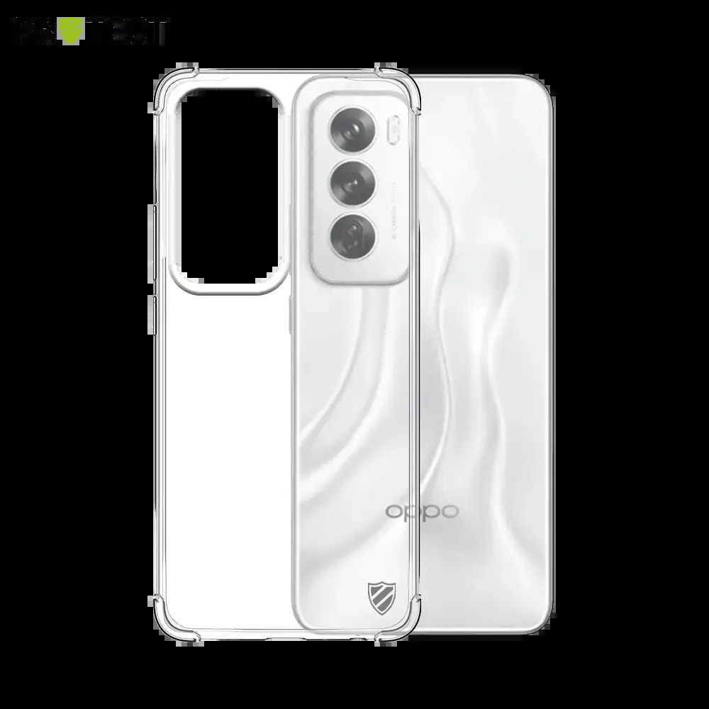 Coque antichoc renforcée transparente OPPO Reno12 5G - silicone PROTECT