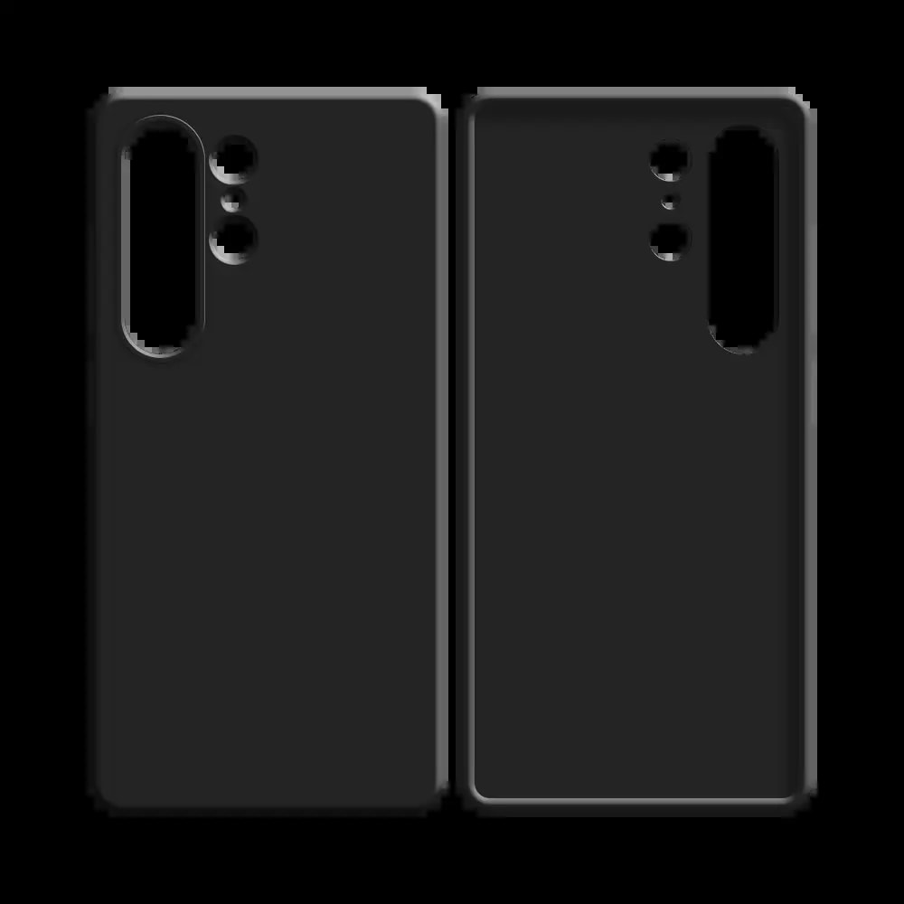 Coque silicone Samsung Galaxy S25 Ultra - Noir - Vue 2