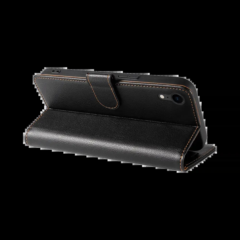 Housse folio anti-RFID iPhone XR – PROTECT IP011 Noir - Vue 4