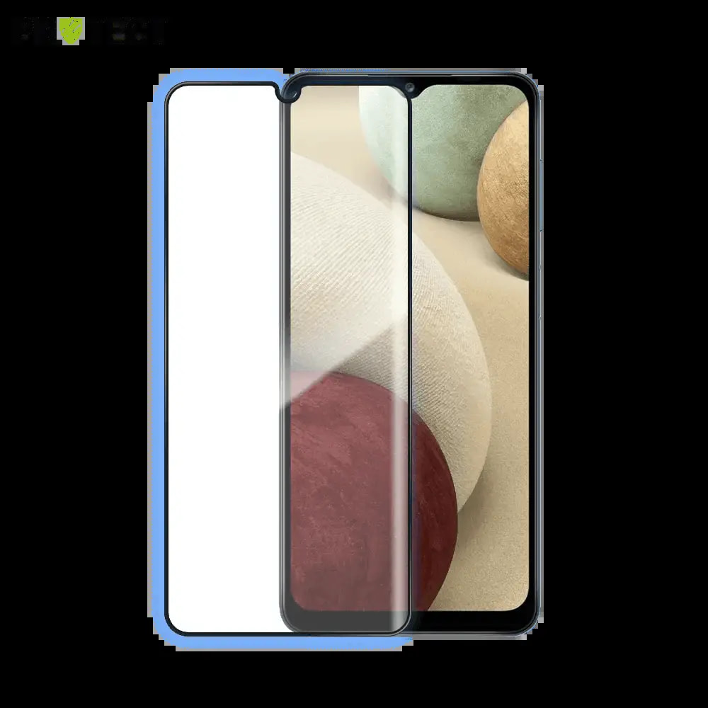 Verre trempé intégral Samsung Galaxy A12 / Galaxy A12 Nacho protection écran 9H - PROTECT Noir