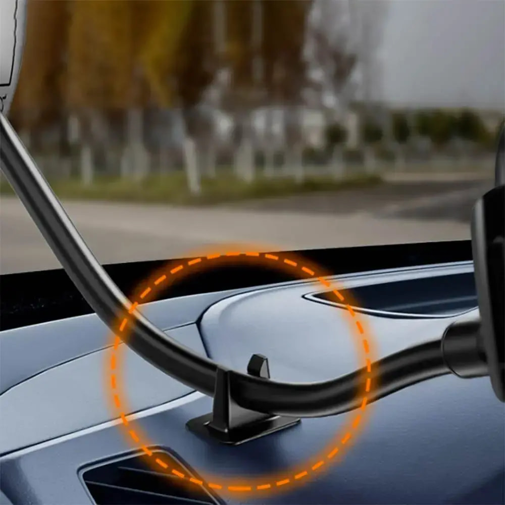 Support smartphone pour voiture - Yesido C108 Noir - Vue 2