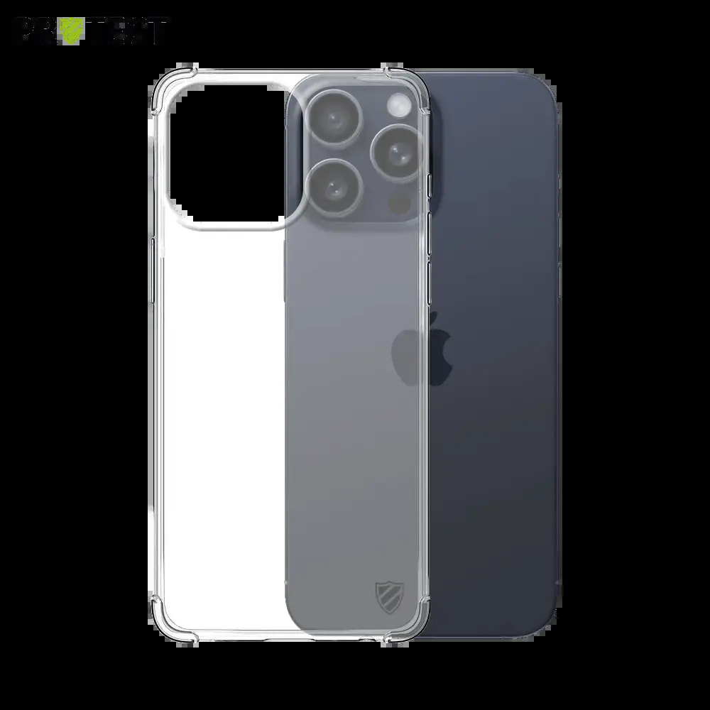 Coque antichoc renforcée iPhone 15 Pro Max - PROTECT Transparent