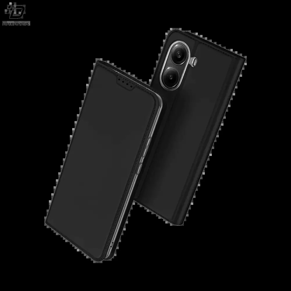Housse folio Poco X7 Pro 5G porte-carte – Dux Ducis Skin Pro Noir