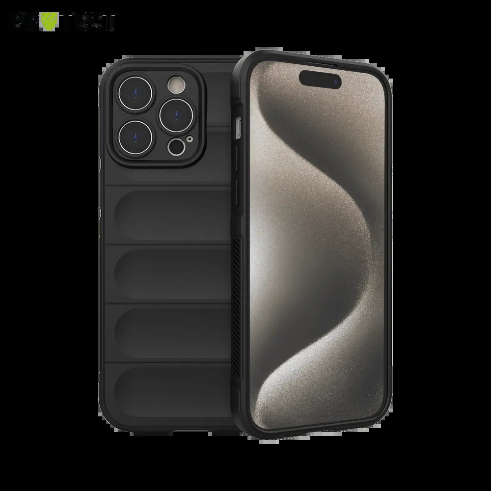 Coque de protection antichoc renforcée Apple iPhone 15 Pro - PROTECT IX008 Noir