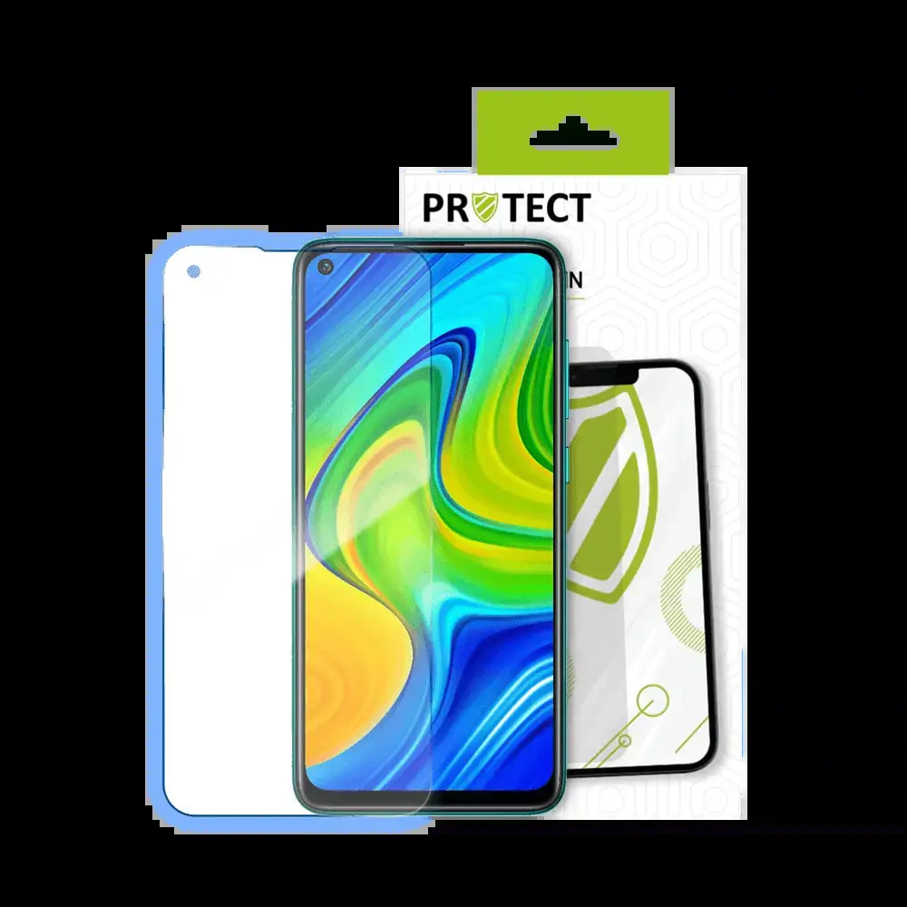Verre trempé Xiaomi Redmi Note 9 protection écran 9H - PROTECT Transparent - Vue 2