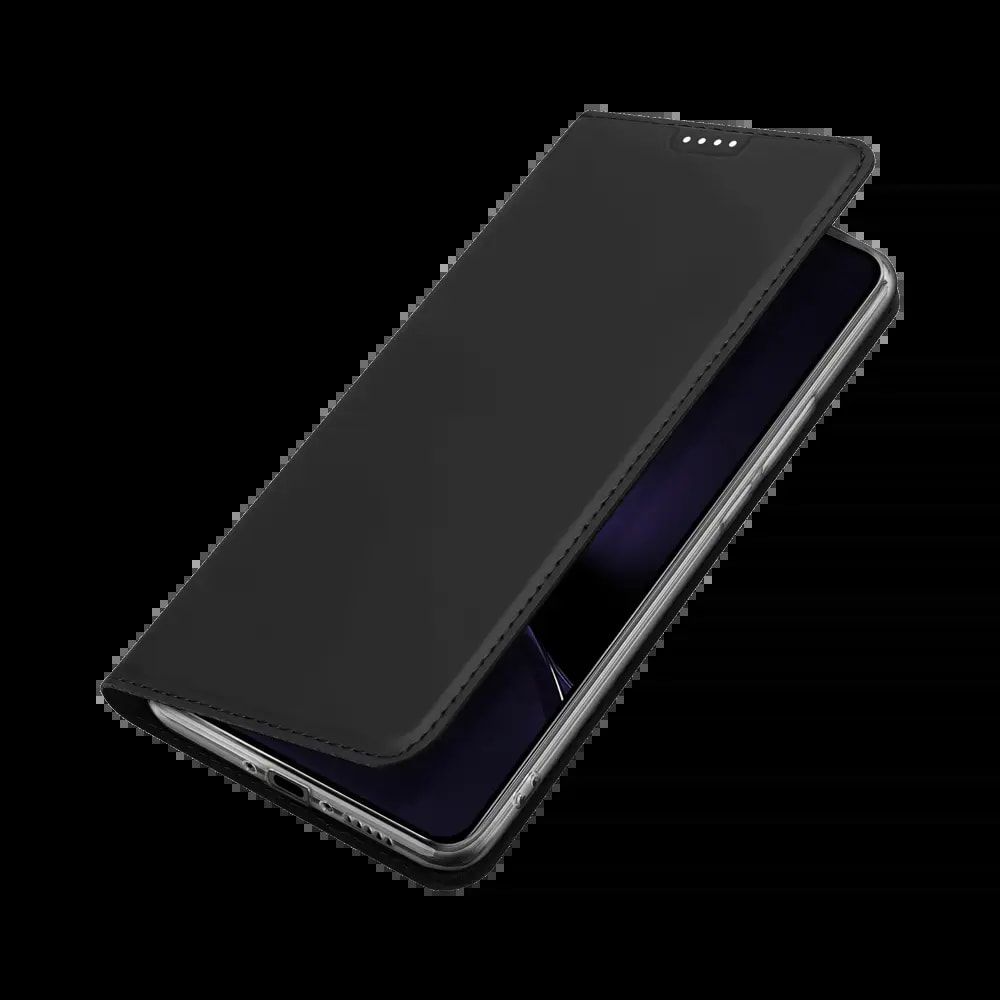 Housse folio Poco X7 Pro 5G porte-carte – Dux Ducis Skin Pro Noir - Vue 3