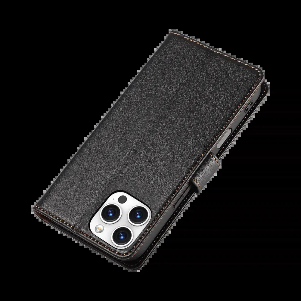 Housse folio anti-RFID iPhone 16 Pro Max – PROTECT IP011 Noir - Vue 6