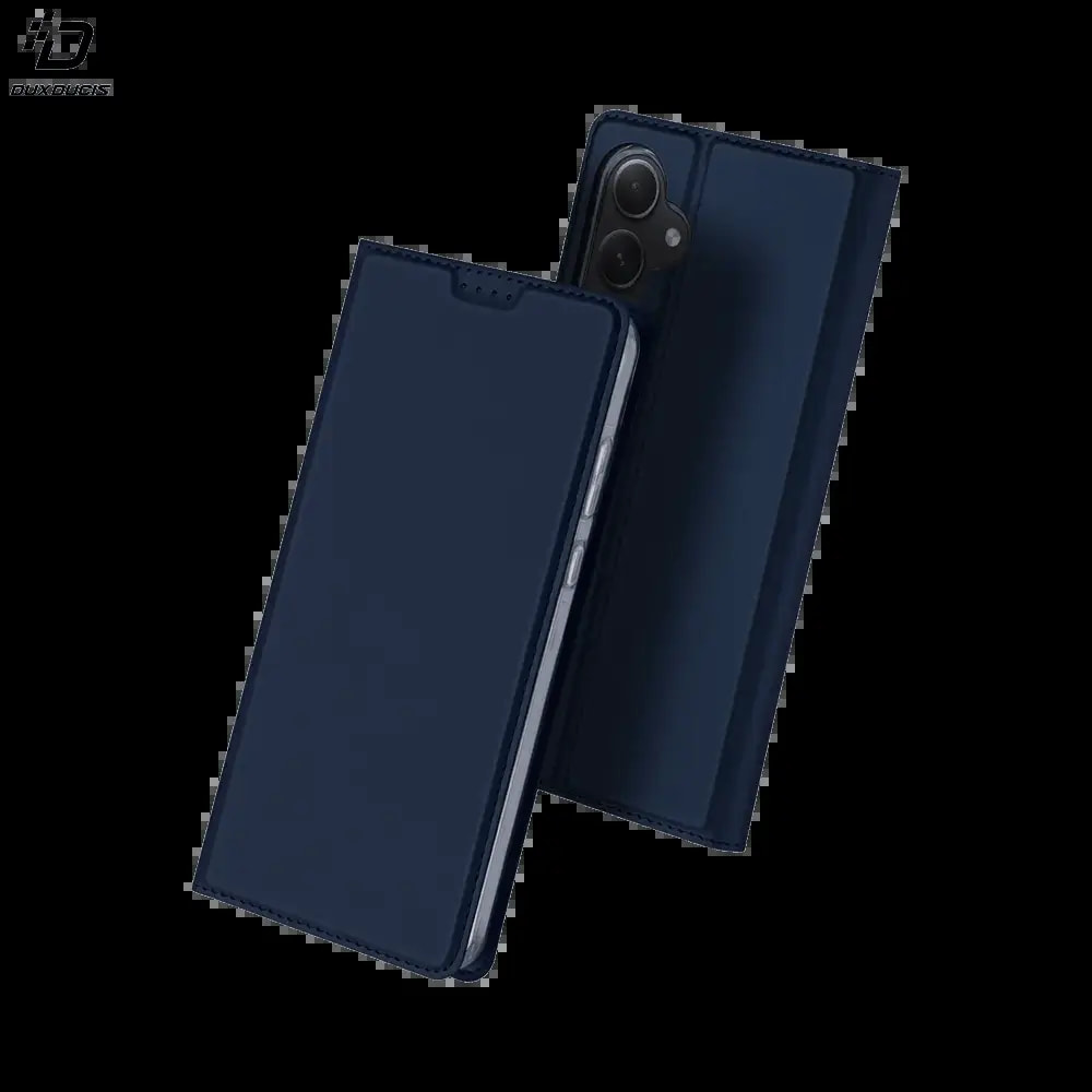 Housse folio MagSafe Samsung Galaxy A35 - Dux Ducis Skin X Pro Bleu