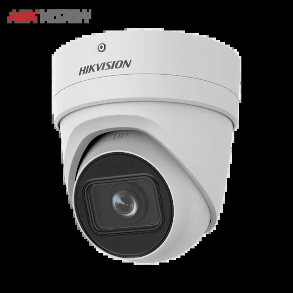 Caméra de Surveillance avec IA Hikvision Turret 8MP DarkFighter & AcuSense Blanc