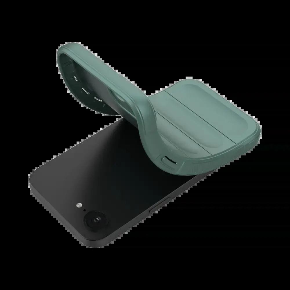 Coque de protection iPhone 16e / iPhone 17e antichoc renforcée  - PROTECT IX008 Vert Foncé - Vue 3