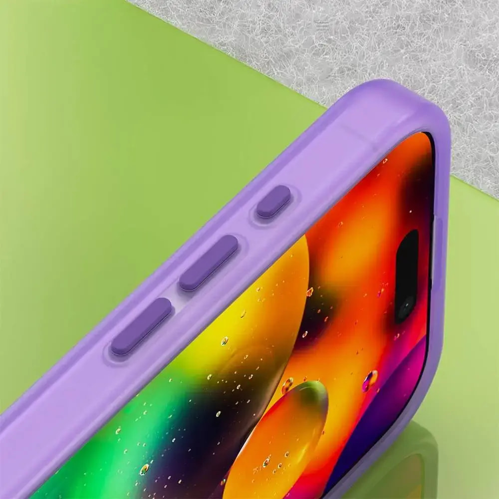 Coque MagSafe bi-matière iPhone 17 - PROTECT MF-006 Violet Foncé - Vue 3