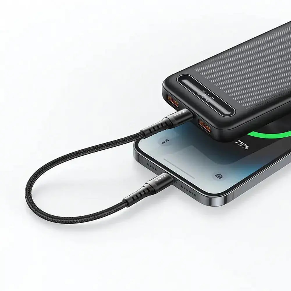 Câble Data USB-C vers Lightning Mcdodo 36W (1m) Noir - Vue 5