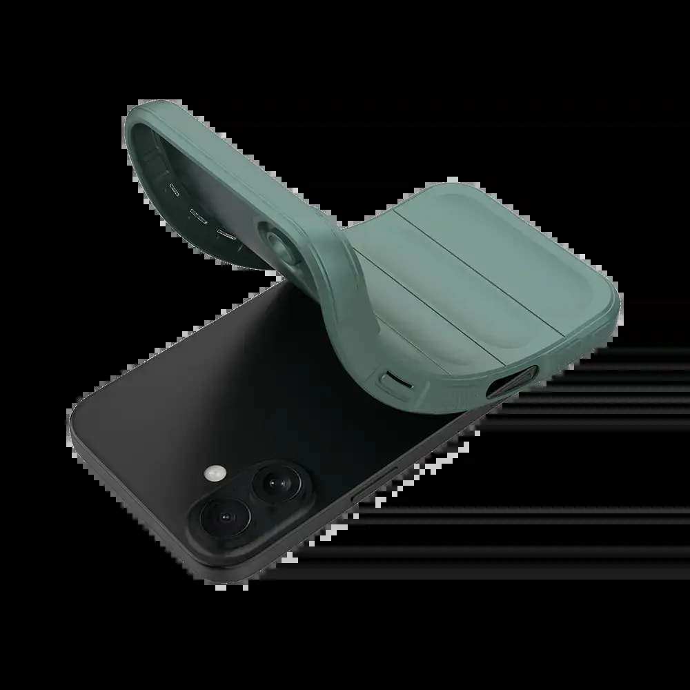 Coque de protection iPhone 16 Plus antichoc renforcée - PROTECT IX008 Vert Foncé - Vue 3