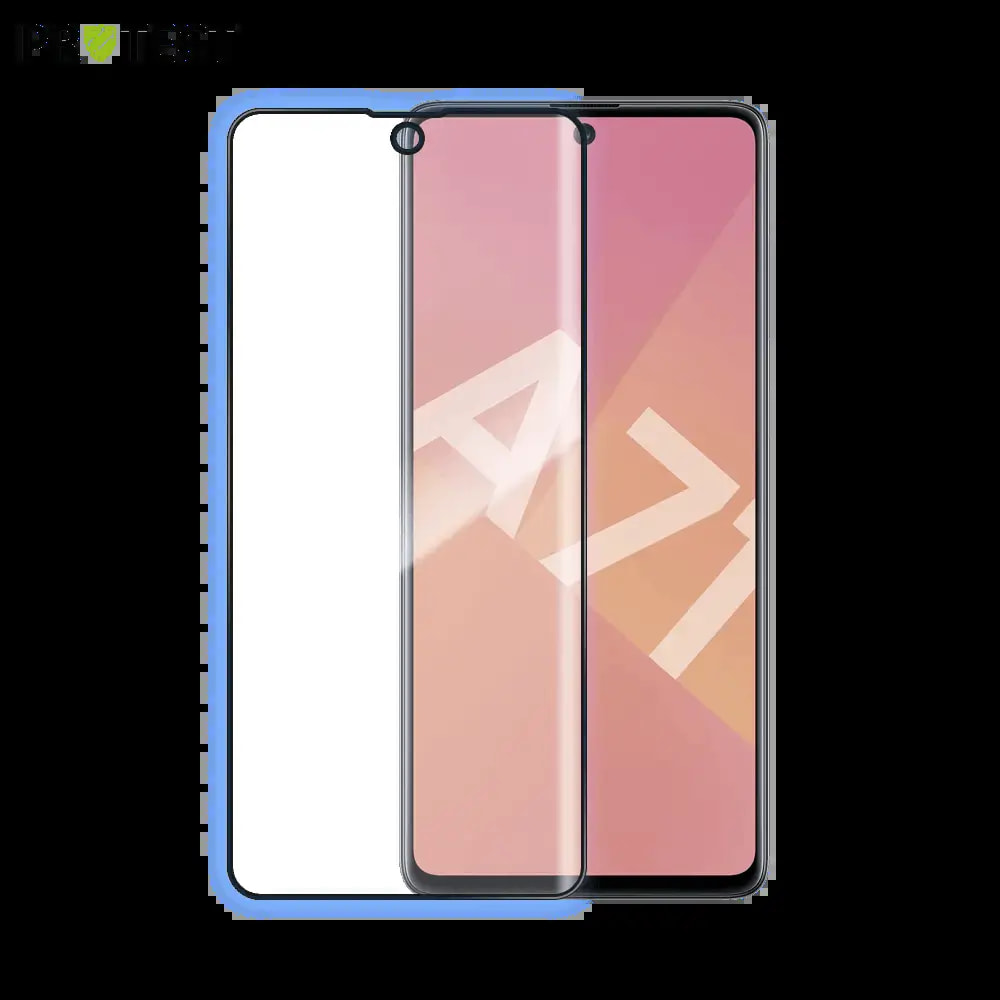 Verre trempé intégral Samsung Galaxy A71 protection écran 9H - PROTECT Noir