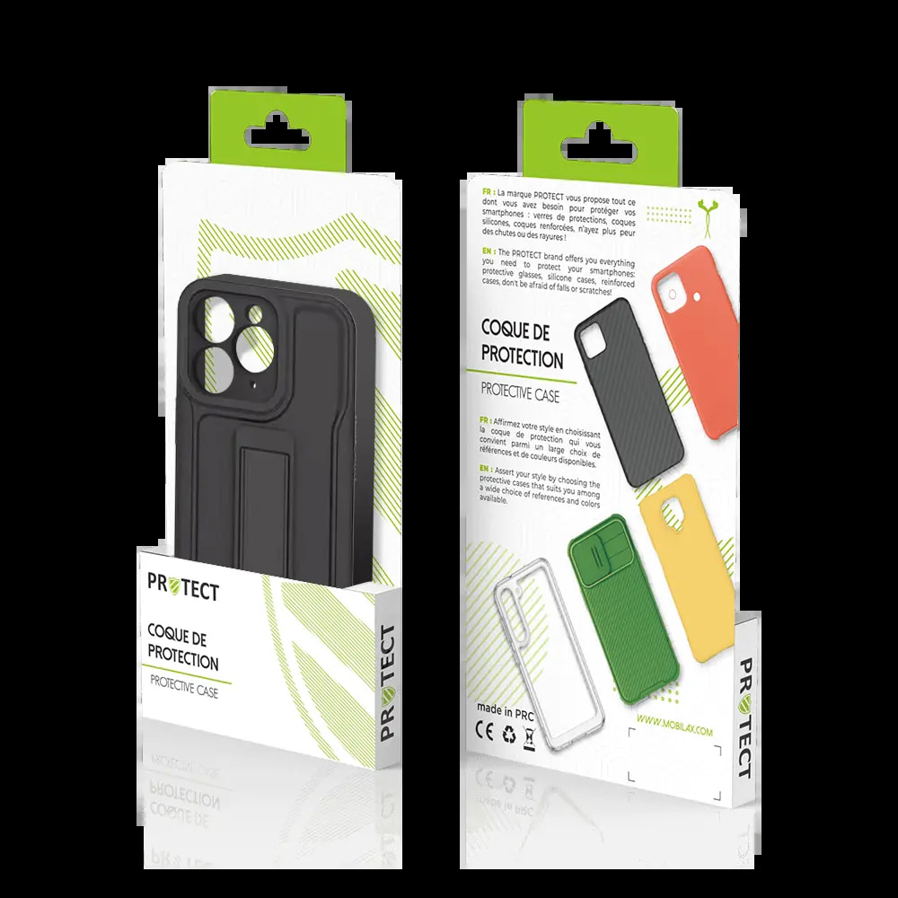 Coque de protection PROTECT QC-002 pour Apple iPhone 11 Pro Noir - Vue 3