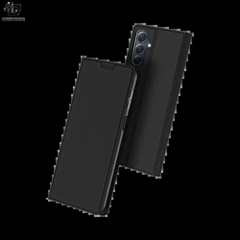 Housse folio Samsung Galaxy M54 5G porte-carte - Dux Ducis Skin Pro Noir