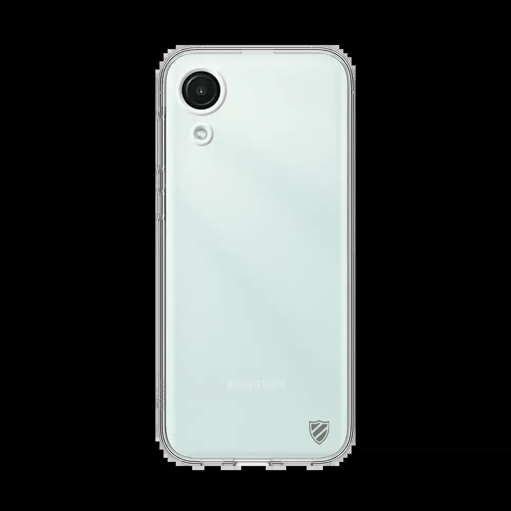 Coque silicone Samsung Galaxy A03 Core PROTECT - Transparent - Vue 2