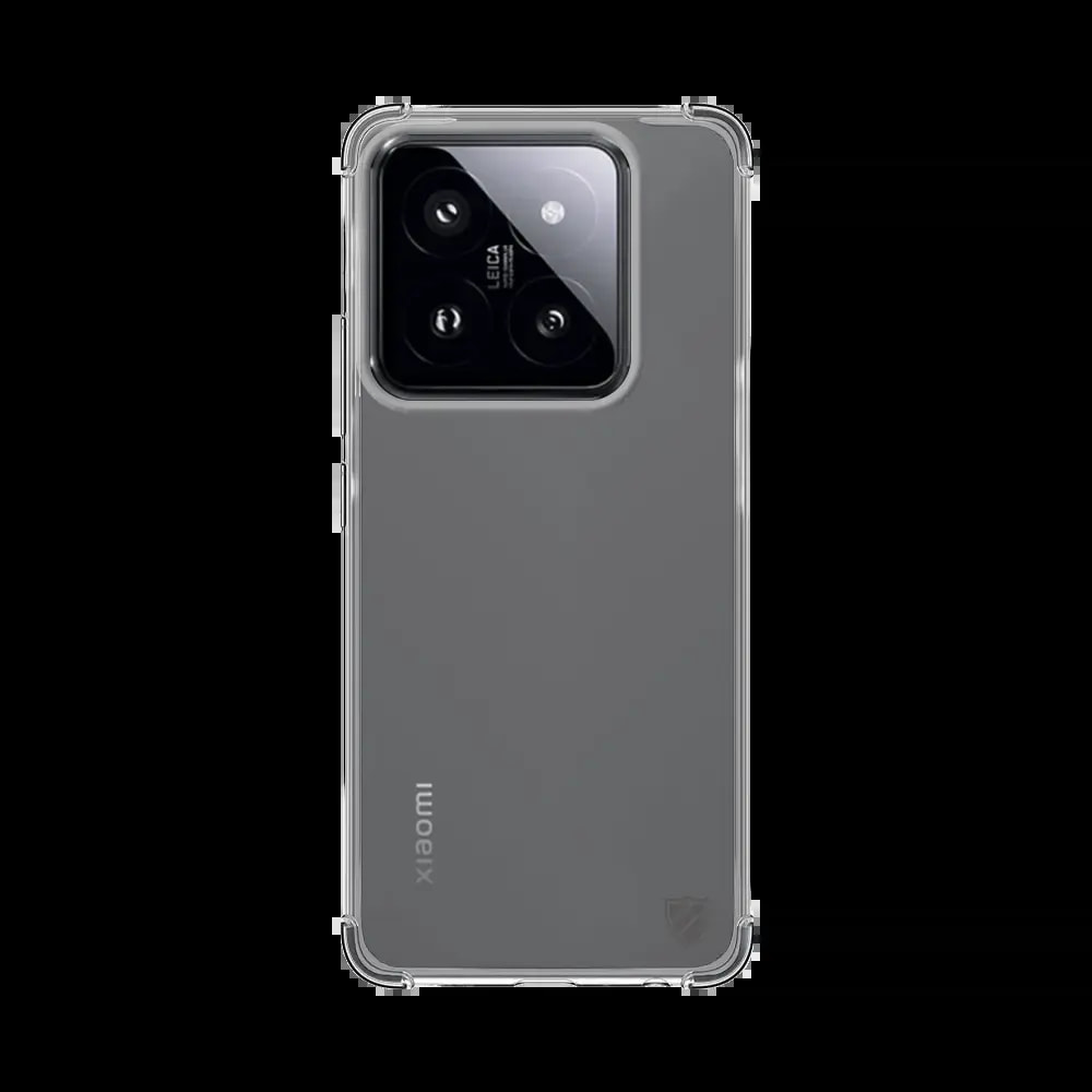 Coque antichoc renforcée transparente Xiaomi 14 Pro - silicone PROTECT - Vue 2