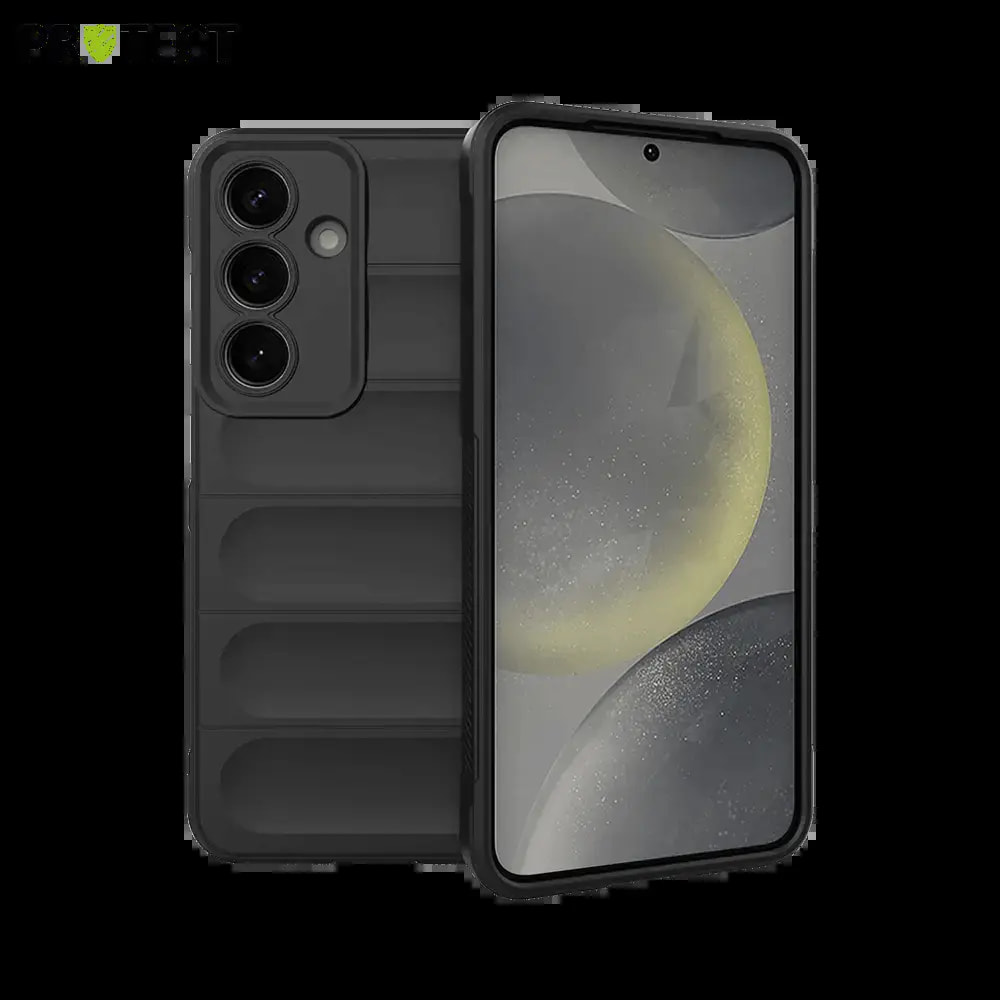 Coque de protection antichoc renforcée Samsung Galaxy S25 - PROTECT IX008 Noir