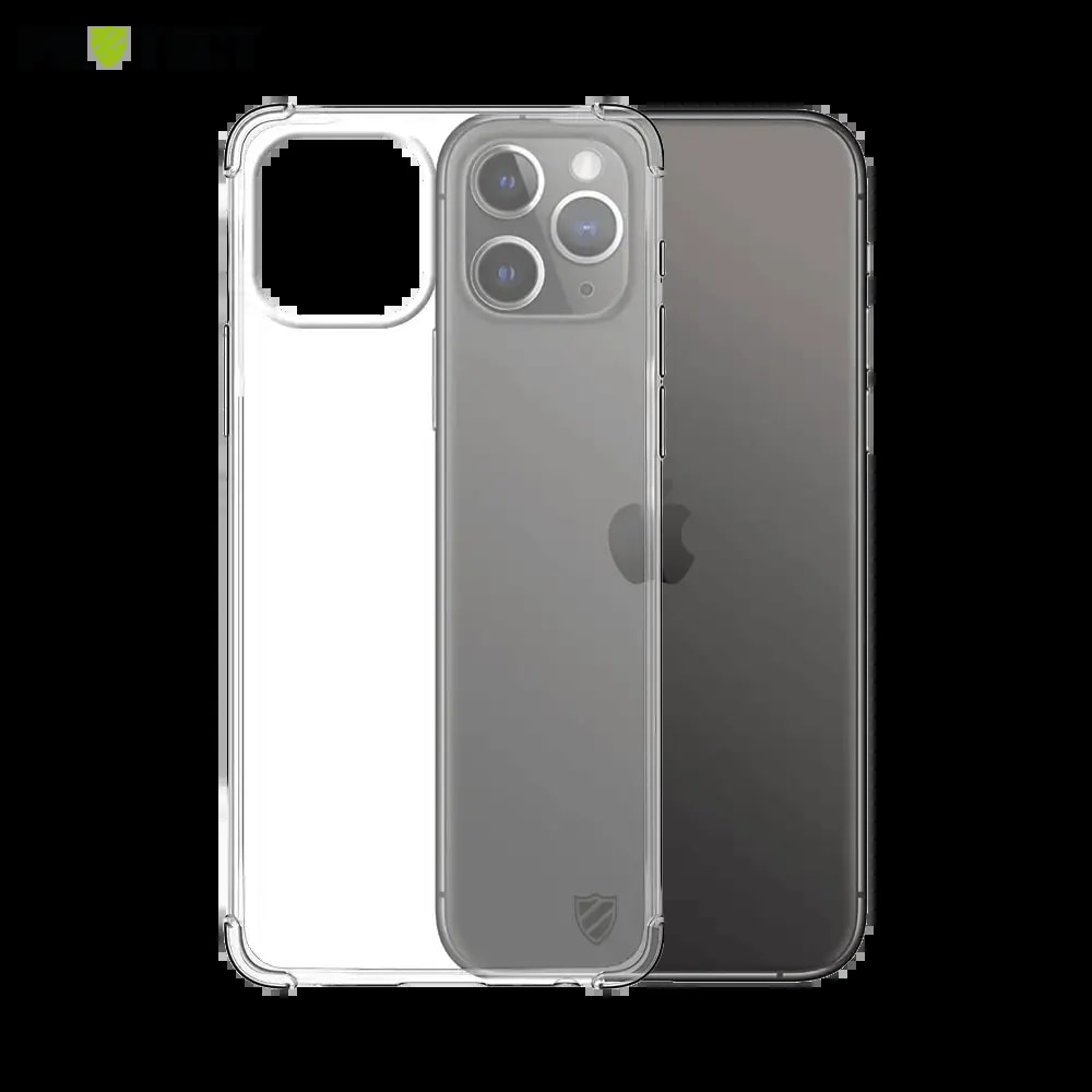 Coque antichoc renforcée transparente iPhone 11 Pro Max - silicone PROTECT