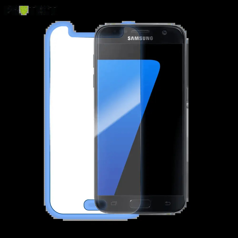 Verre trempé 9H – protection écran Samsung Galaxy S7 – PROTECT Transparent