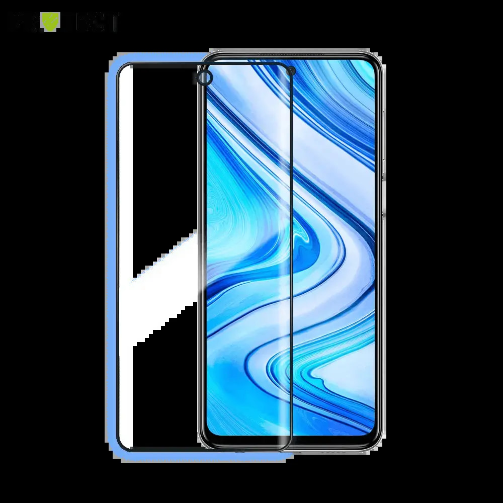 Verre trempé intégral Xiaomi Redmi Note 9S / Redmi Note 9 Pro 4G protection écran 9H - PROTECT Noir