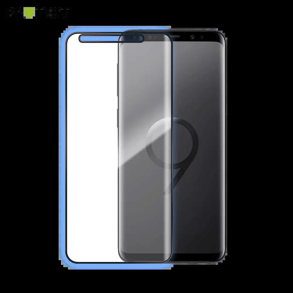 Verre trempé intégral Samsung Galaxy S9 protection écran 9H - PROTECT Noir